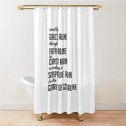5 Solas Shower Curtain