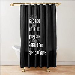 5 Solas Shower Curtain