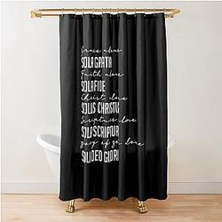 5 Solas Shower Curtain