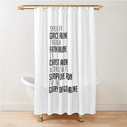 5 Solas Shower Curtain
