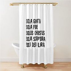 5 Solas Shower Curtain