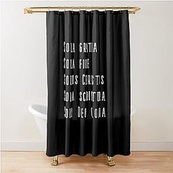 5 Solas Shower Curtain