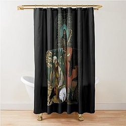 Trilogie de cartes de tarot de Solas Shower Curtain