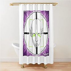 Solas Killshot Shower Curtain