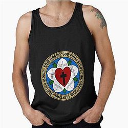 Luther Rose with the Five Solas Tank Top