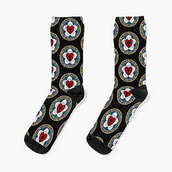 Luther's Rose with the Five Sola Socks
