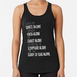Five Solas Racerback Tank Top