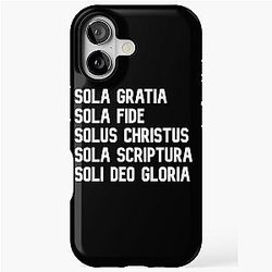Five Solas iPhone Tough Case