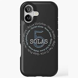 Five Sola of the Reformation iPhone Tough Case