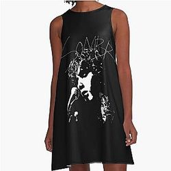 Classic Silhouette Style Sombr A Line Dress