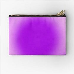 Spiritual Purple Aura Gradient Sombre Abstract Zipper Pouch