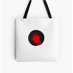 Somber face All Over Print Tote Bag