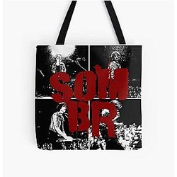 Close Up Photo Somber All Over Print Tote Bag