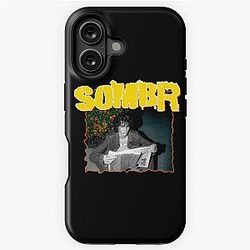 Vintage Grunge Style Somber iPhone Tough Case