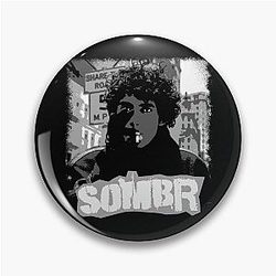 Vintage Crack-Style Sombr Pin