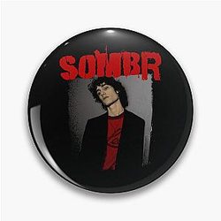 Vintage Grunge Style Sombre Pin