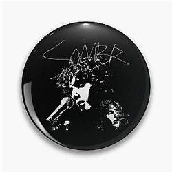 Classic Silhouette Style Sombr Pin