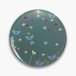 Motif bleus Pin