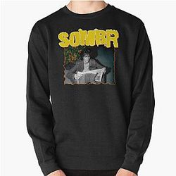 Grunge Style Sombr Pullover Sweatshirt