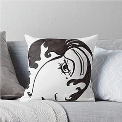 Sombre Throw Pillow