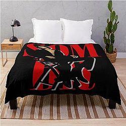 Vint age Grunge Somber Throw Blanket