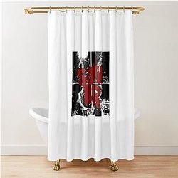 Close Up Photo Somber Shower Curtain