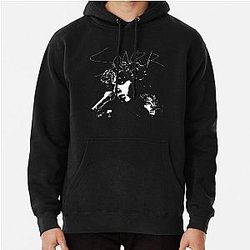 Classic Silhouette Style Somber Pullover Hoodie