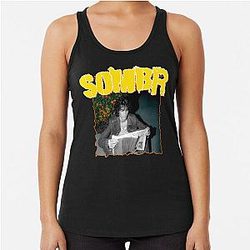 Vintage Grunge Style Racerback Tank Top