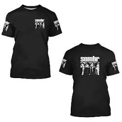 Sombr T-shirts -  3D World Tour Music Vintage Style