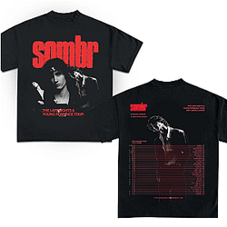 Sombr The Late Nights & Young Romance Tour Attractive T-Shirt