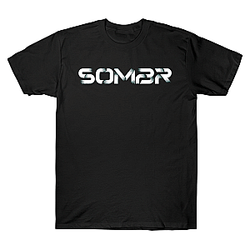 Metallic Logo LA 0804 Sombr T-Shirts