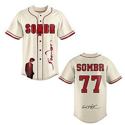 Signature Tour 2026 PTTT2907  Sombr Baseball Jersey 