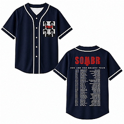You Are The Reason Tour LA0508 Sombr Baseball Jersey