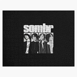 Somber World Tour Vintage Jigsaw Puzzle