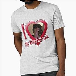 I love my boyfriend Somber Tri-blend T-Shirt
