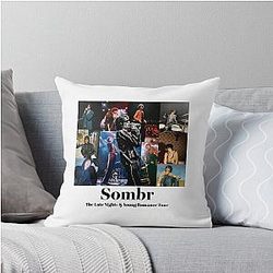 Somber Late Nights & Young Romance Tour Throw Pillow