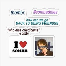 Somber Meme Bundle Sticker