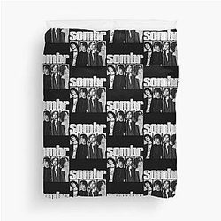 Somber World Tour Music Vintage Duvet Cover