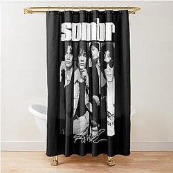 Somber 90S Shower Curtain