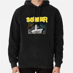 Vintage Grunge Somber Pullover Hoodie