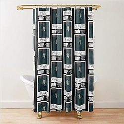 Somber Singer Shower Curtain