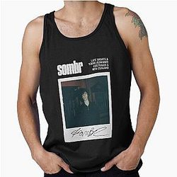 Somber Indie Singer Tank Top