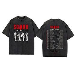 World Tour Music New Design DTNK3005 Washed Sombr T-Shirts