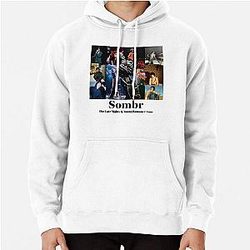 Somber Late Nights & Young Romance Retro Pullover Hoodie