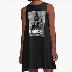 Somber A-Line Dress