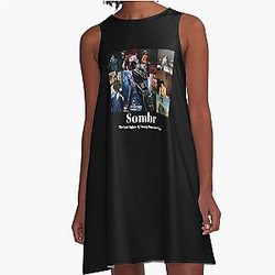 Somber Tour Retro A-Line Dress