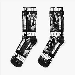 Somber Retro Socks