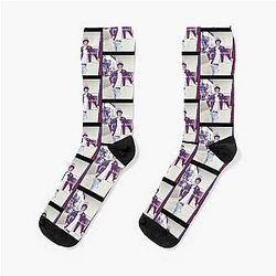 Somber Music Artist Socks