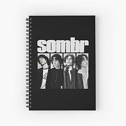 Somber World Tour Music Vintage Notebook