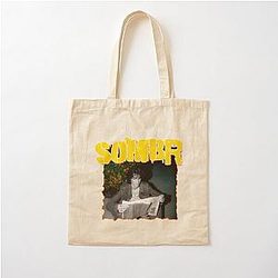 Vogue Grunge Style Somber Cotton Tote Bag